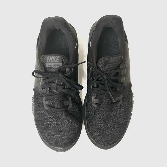 Nike Men’s Flex Control 3 Runners All Black - Size 8 - Picture 3 of 8